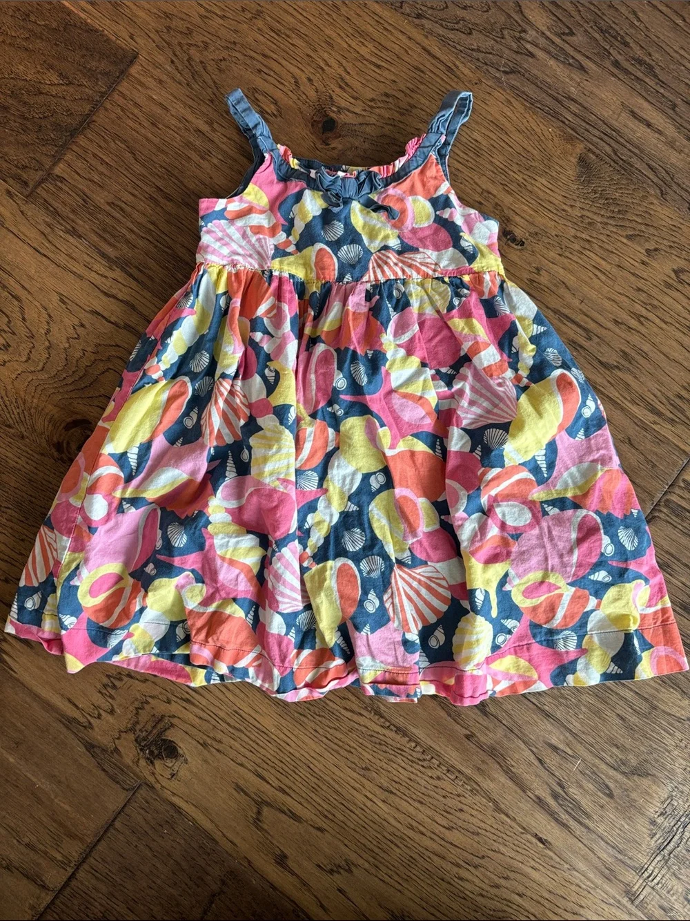 Girls' 2011 Bright Multi-Color Beach Seashell Sundress
